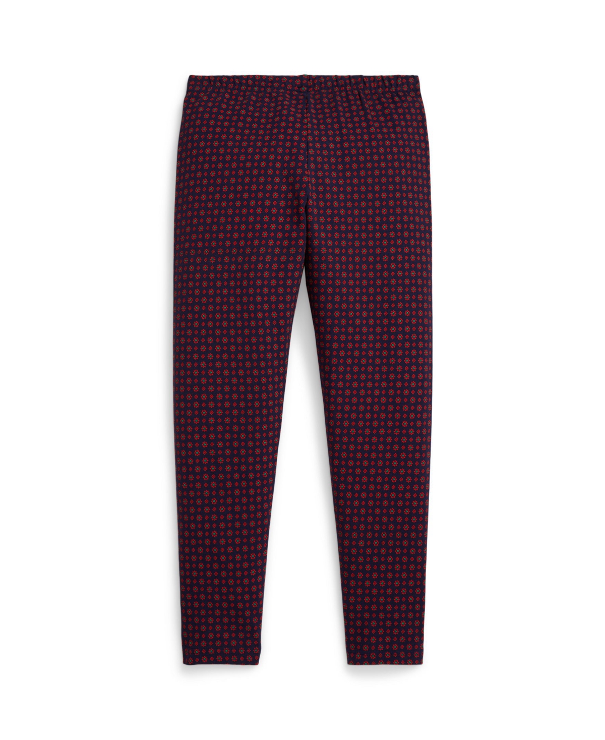 Polo Ralph Lauren Floral-print Jersey Leggings In Purple
