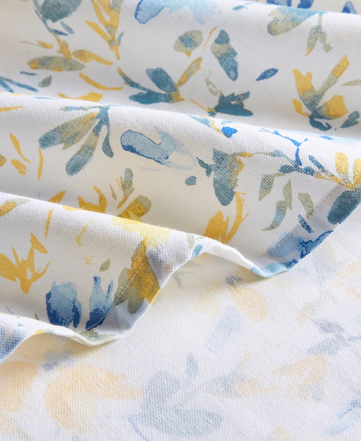 Laura Ashley Nora Shower Curtain, 72" X 72" In Yellow
