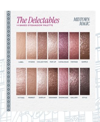 The Delectables 14 Multi-Finish Baked Eyeshadows - Midtown Magic, Created for Macy's