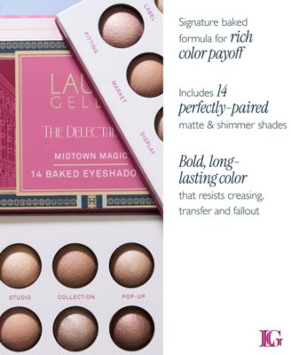 The Delectables 14 Multi-Finish Baked Eyeshadows - Midtown Magic, Created for Macy's