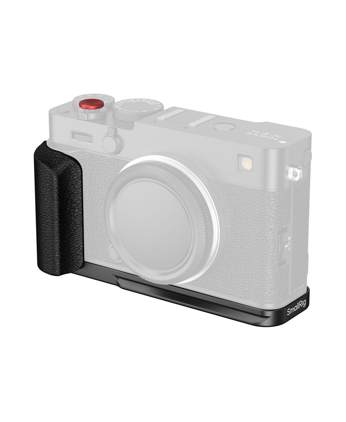SmallRig L-Shape Mount Plate with Silicone Handle for Fujifilm X-E5 Camera, Black - Black