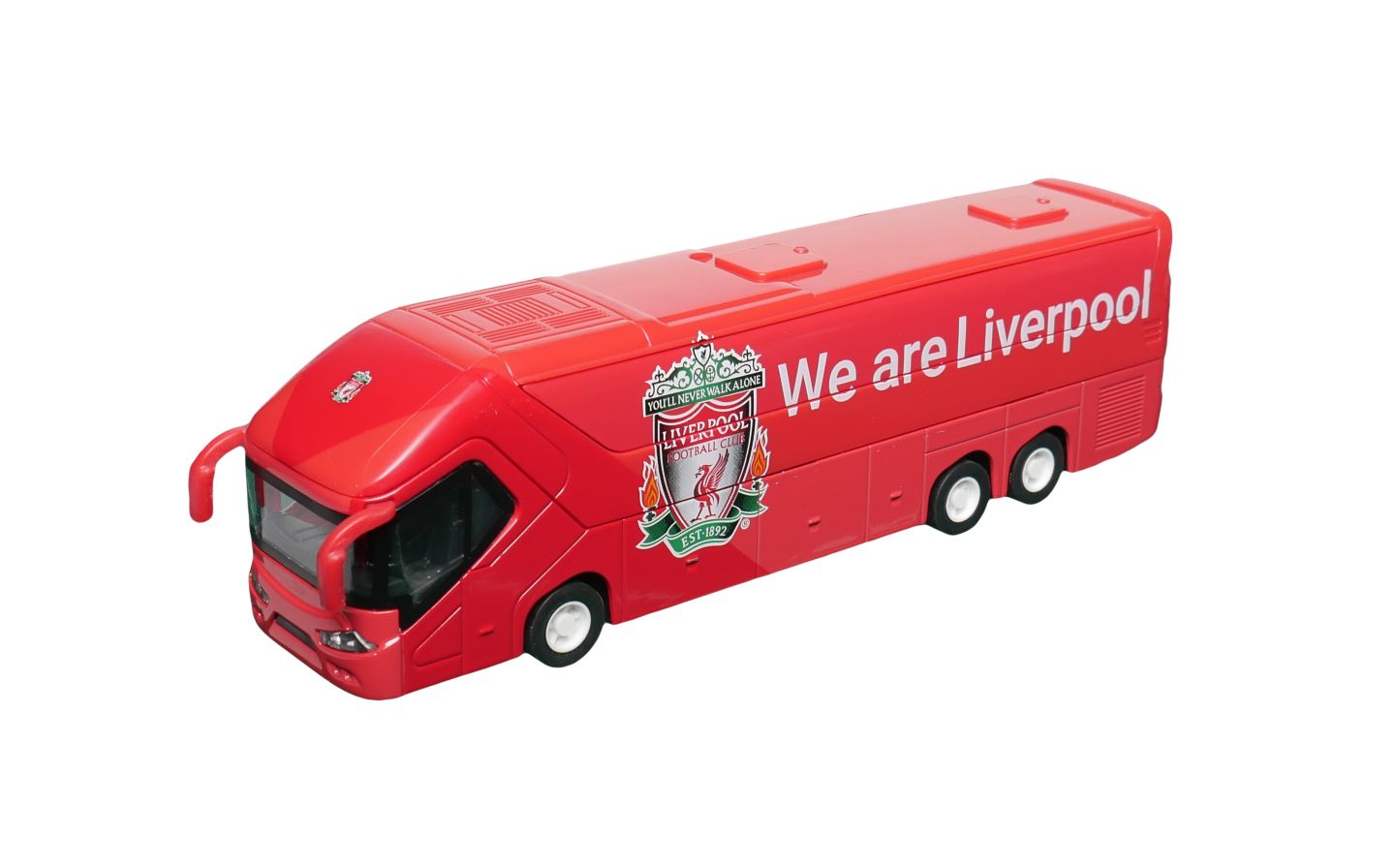 Детская игрушка Banbo Toys Miniature Official Liverpool FC Collectible Toy Bus, цвет: Красный — фото 2