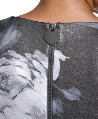 Plus Size Scoop Neck Sleeveless Dress