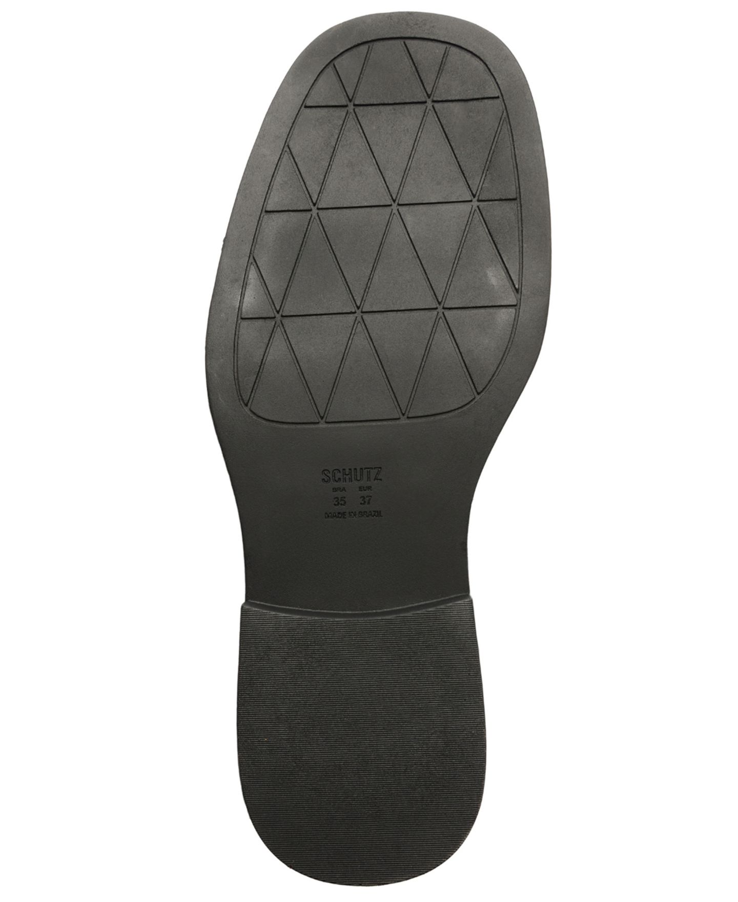 Женские ботинки Schutz Keira Slip-On Cloak Booties, цвет: Коричневый — фото 5
