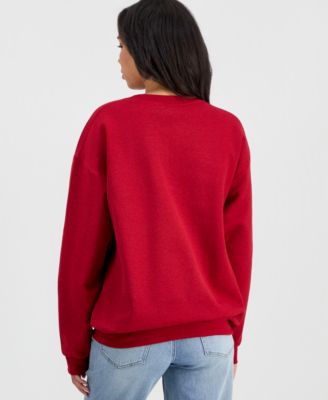 Juniors' Hello Kitty Snowman Crewneck Sweatshirt