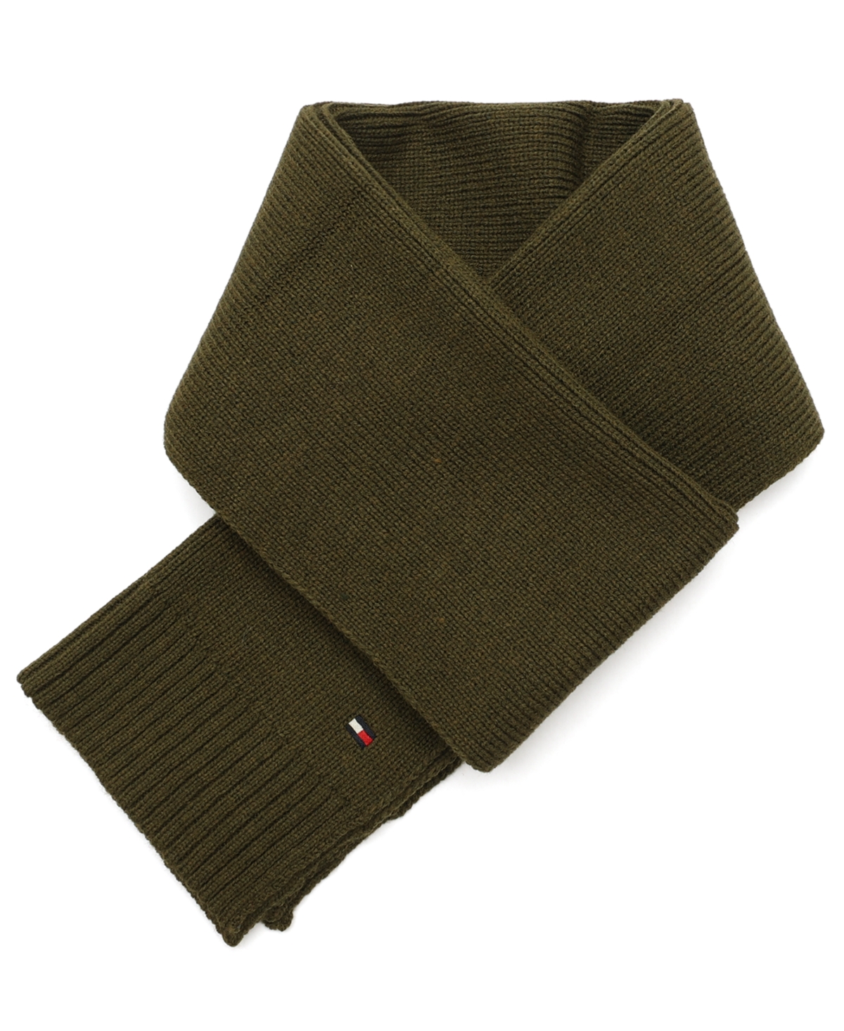 Tommy Hilfiger Men's Core Flag Rib Scarf