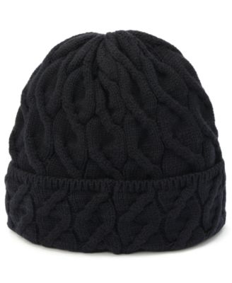 Men's Wide Cable Cuff Hat