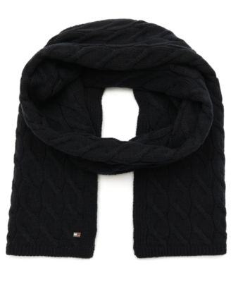 Tommy Hilfiger - Men's Wide Cable Scarf