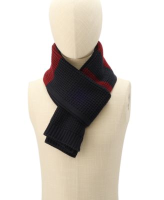 Men's Waffle Stripe Scarf