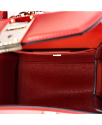 Small Boxyz Top Handle Bag Leather