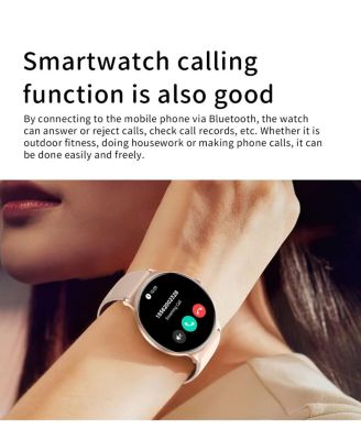1.43" AMOLED Smart Watch for Women With Bluetooth Calling, Health Monitoring,Sport Modes, IP68