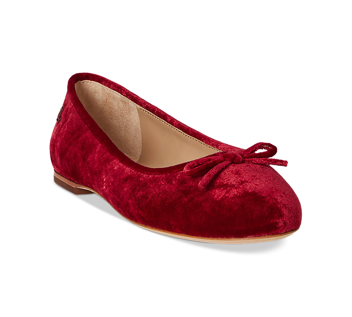 Ralph Lauren Women's Jayna Slip-on Flats In Red