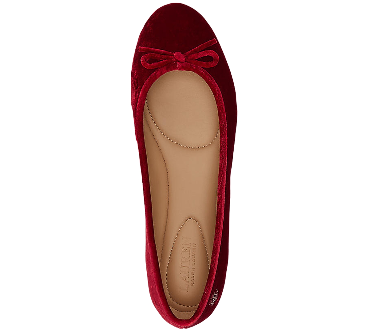 Ralph Lauren Women's Jayna Slip-on Flats In Red