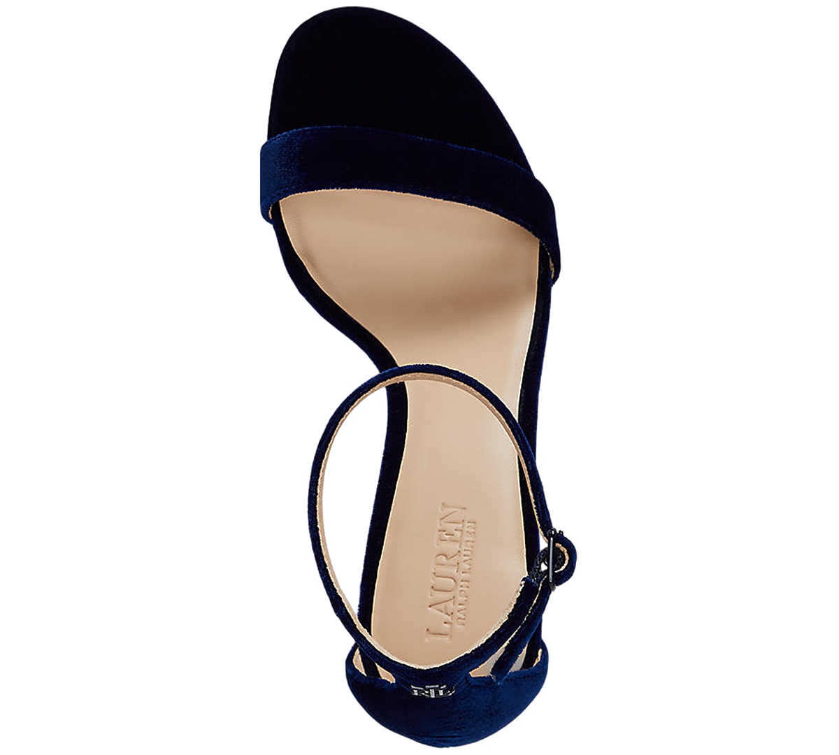 Ralph Lauren Women's Allie Ankle-strap Mid-heel Dress Sandals In Black