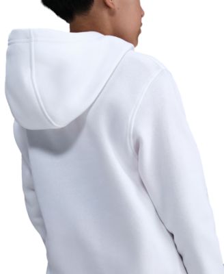 Big Kids Sportswear Club Fleece Chenille Logo Hoodie