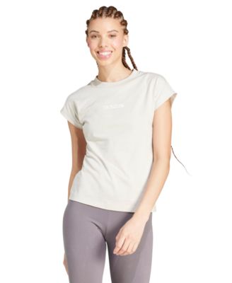 adidas - Women's Essentials Linear Cotton T-Shirt