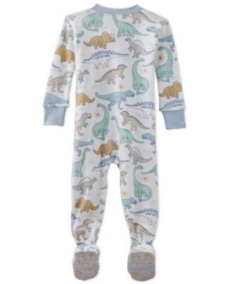 Baby Boys Cruz Cotton Snug-Fit Footed Pajamas