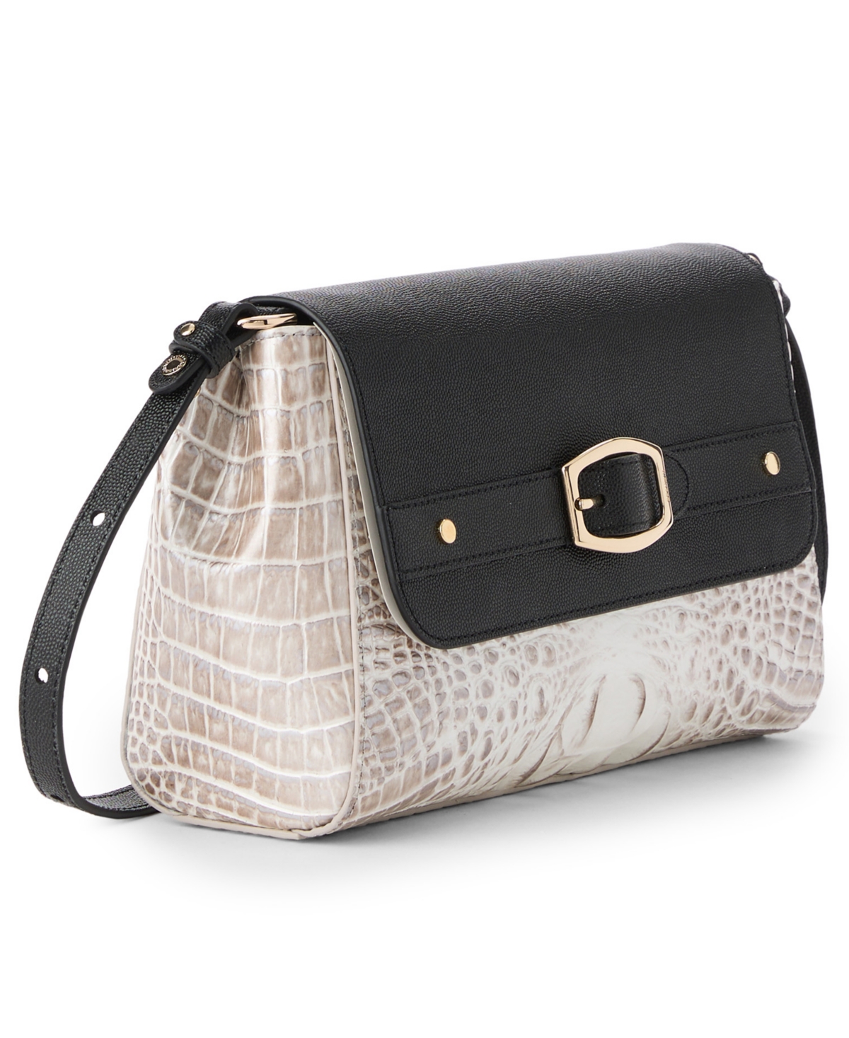 Brahmin Jenah Multi-functional Small Crossbody Bag In Black