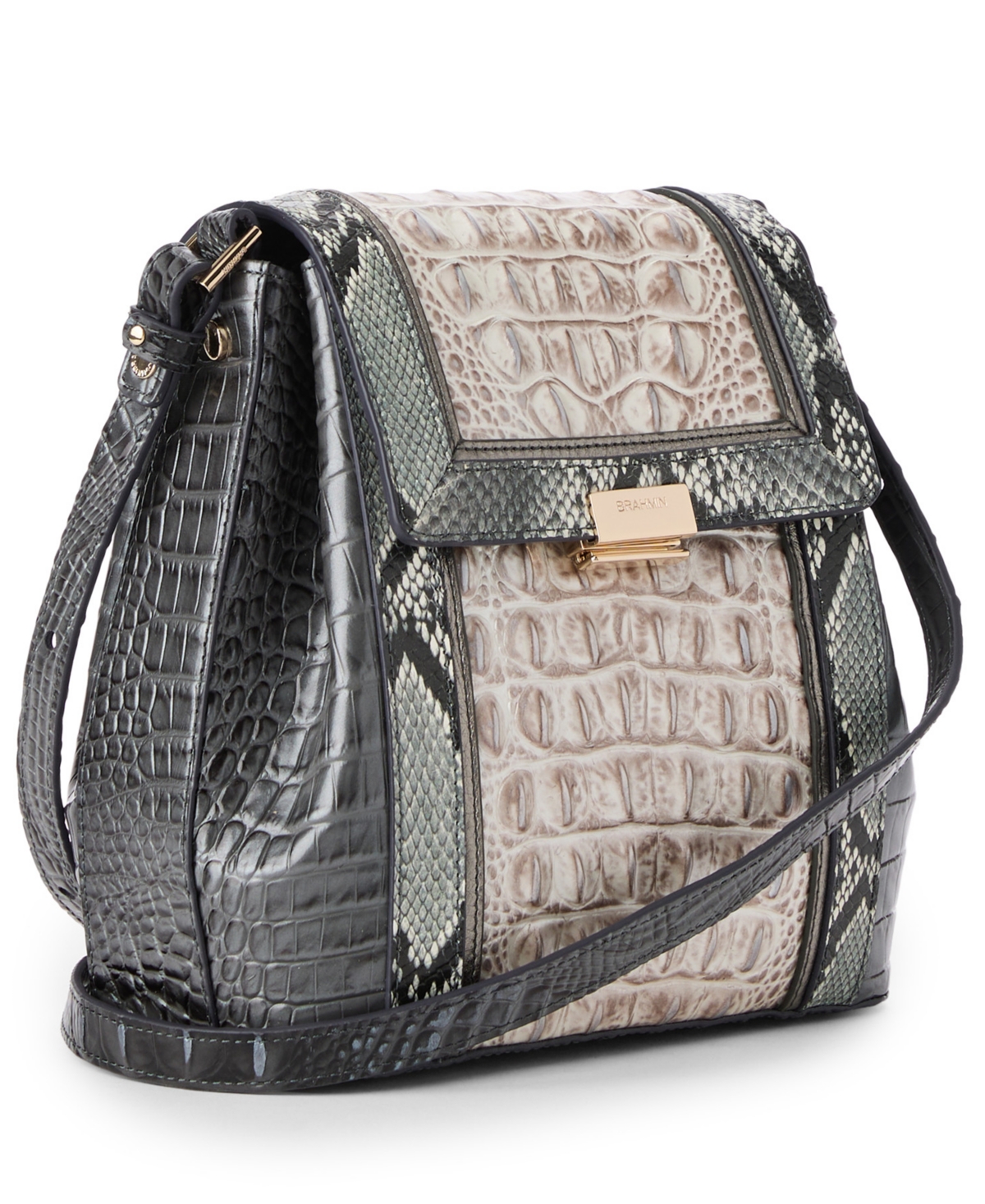 Brahmin Margo Textured Small Crossbody Bag
