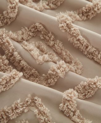 Aluma Geometric 3-Pc. Comforter Set, King