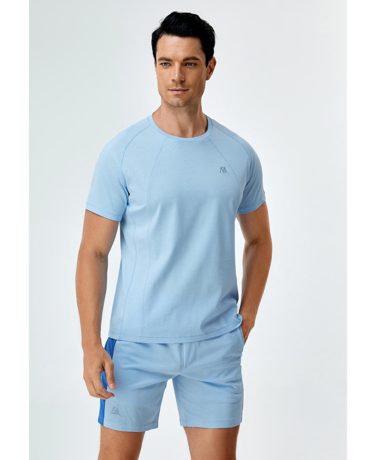 Bellemere New York Men's Bellemere Men s Seam-Detailed T-Shirt