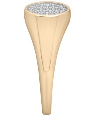 Diamond Circle Ring (1/6 ct. t.w.) in 10K Yellow Gold, Created for Macy's