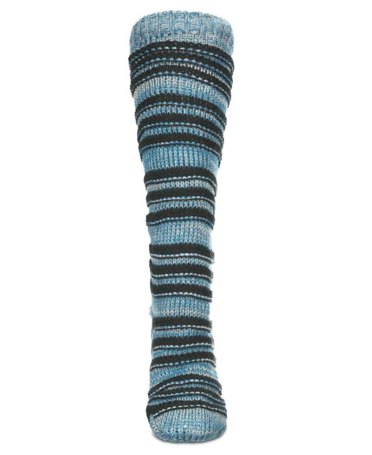 MeMoi Women's Tri Line Sherpa-Lined Lounge Sock