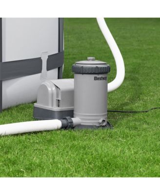 2,500-Gallon Filter Pump Set for Above-Ground Swimming Pools