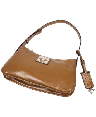 Crinkle Finish Shoulder Bag