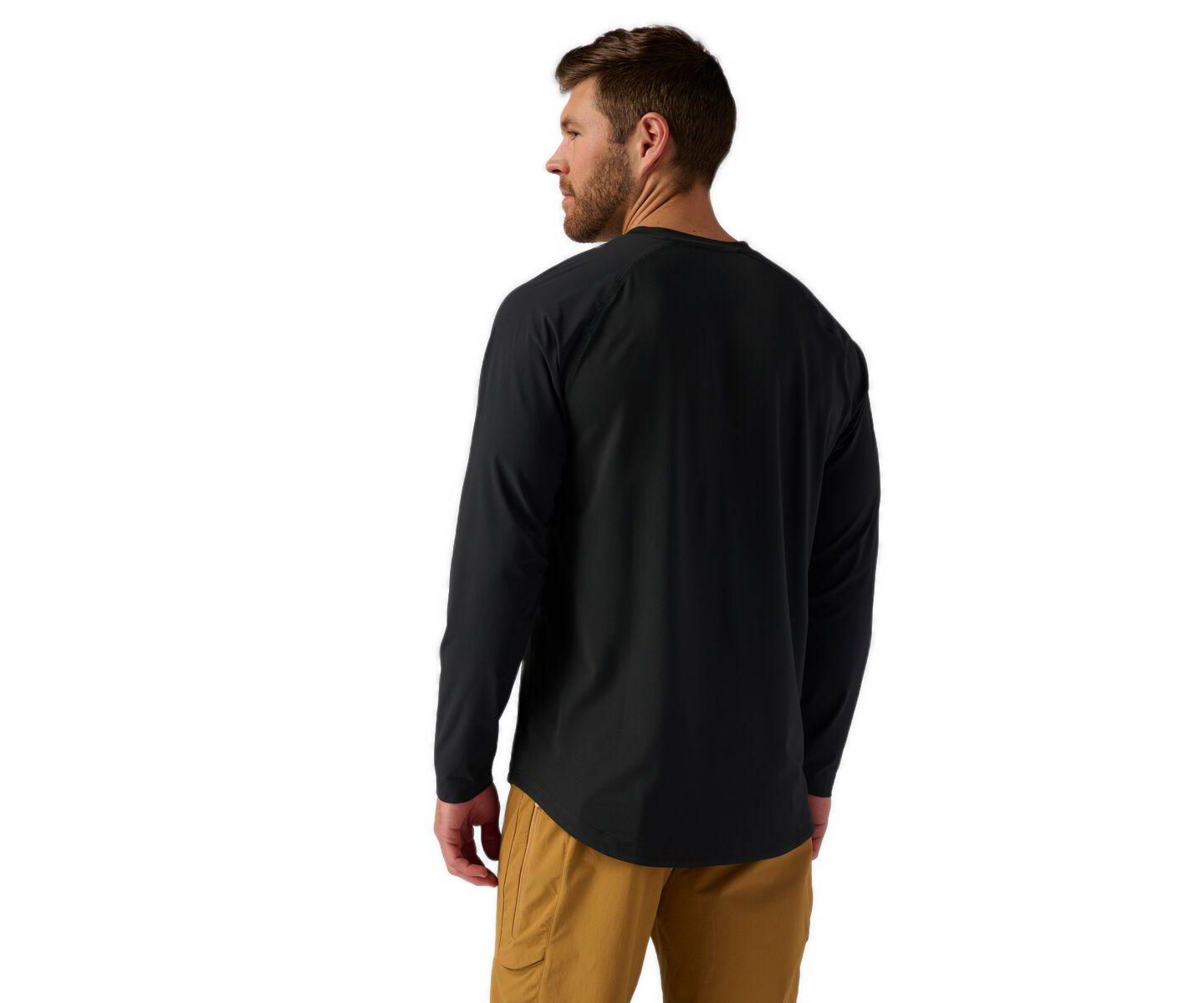 Backcountry Men's BGA Empire Long-Sleeve Jersey Mountain Bike Jerseys Long Sleeve, цвет: Чёрный — фото 2