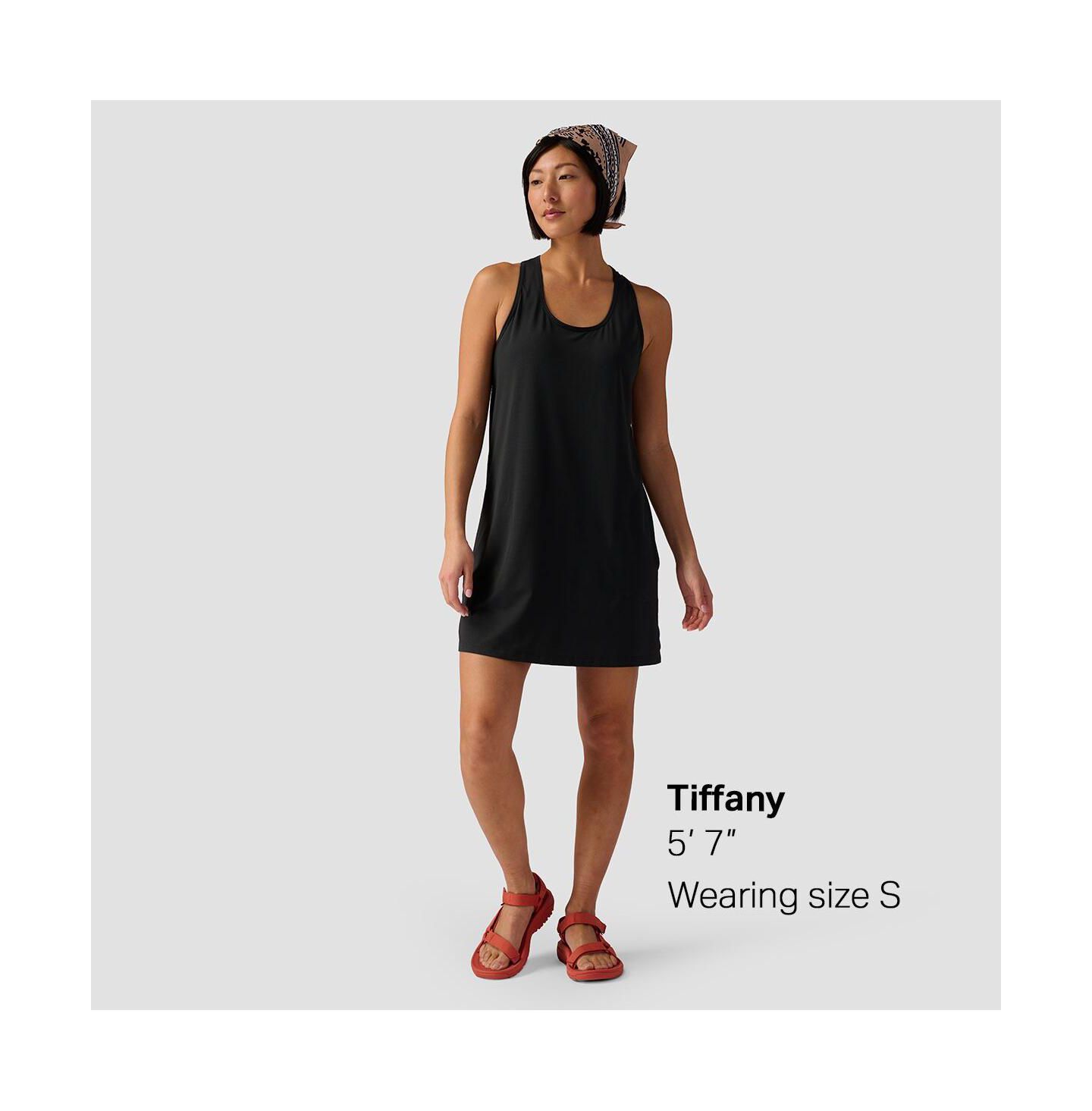 Женское платье Backcountry BGA Tahoe Sun Dress Casual Dresses, цвет: Чёрный — фото 5