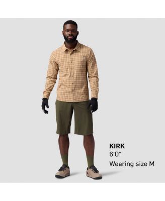 Men's Slickrock Long-Sleeve Button-Up Jersey Mountain Bike Jerseys Long Sleeve