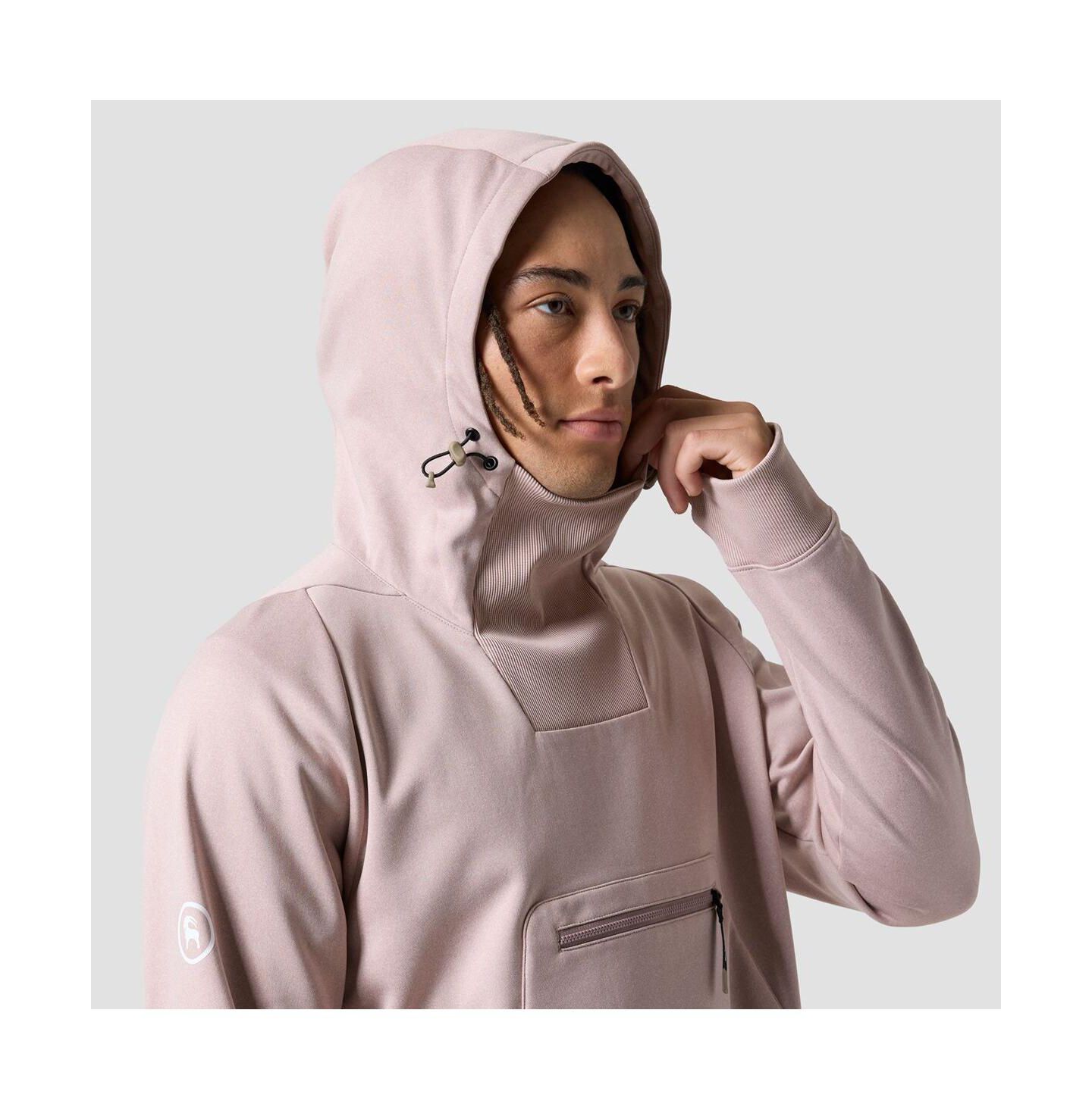 Мужское худи Backcountry BGA Meltdown Water-Resistant Pullover, цвет: Меланжевый, вариант 1 — фото 3