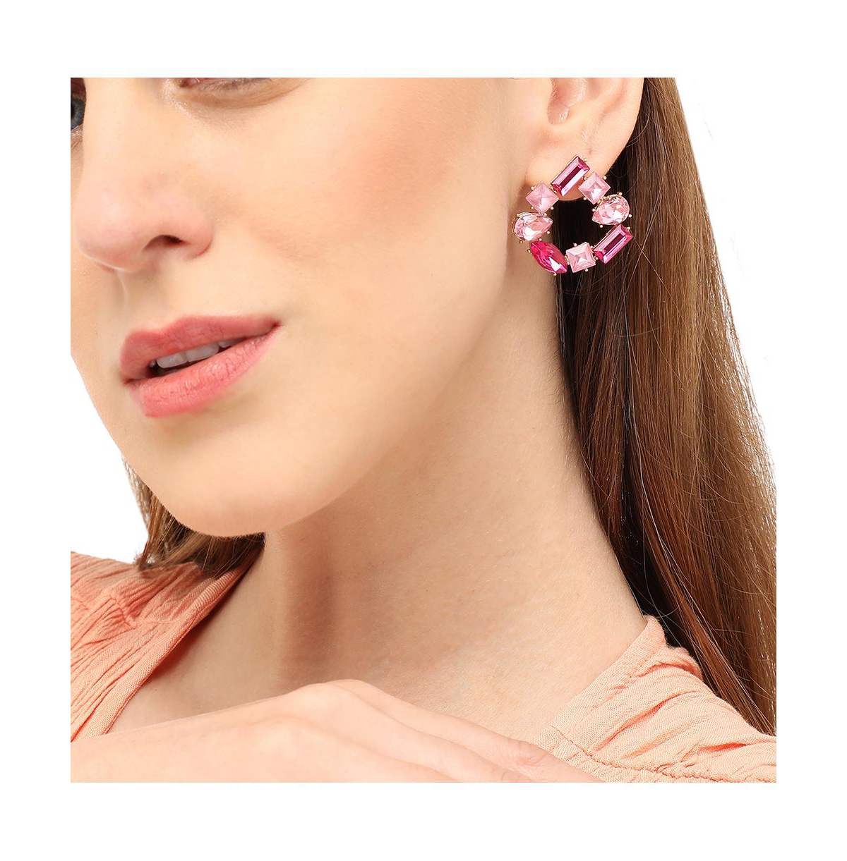 Sohi Crystal Stud Earrings