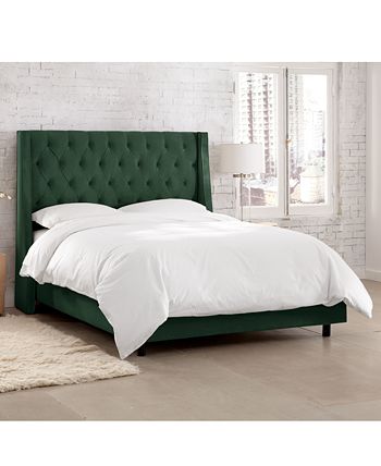 Macy's - Marcone Wingback Bed - Full