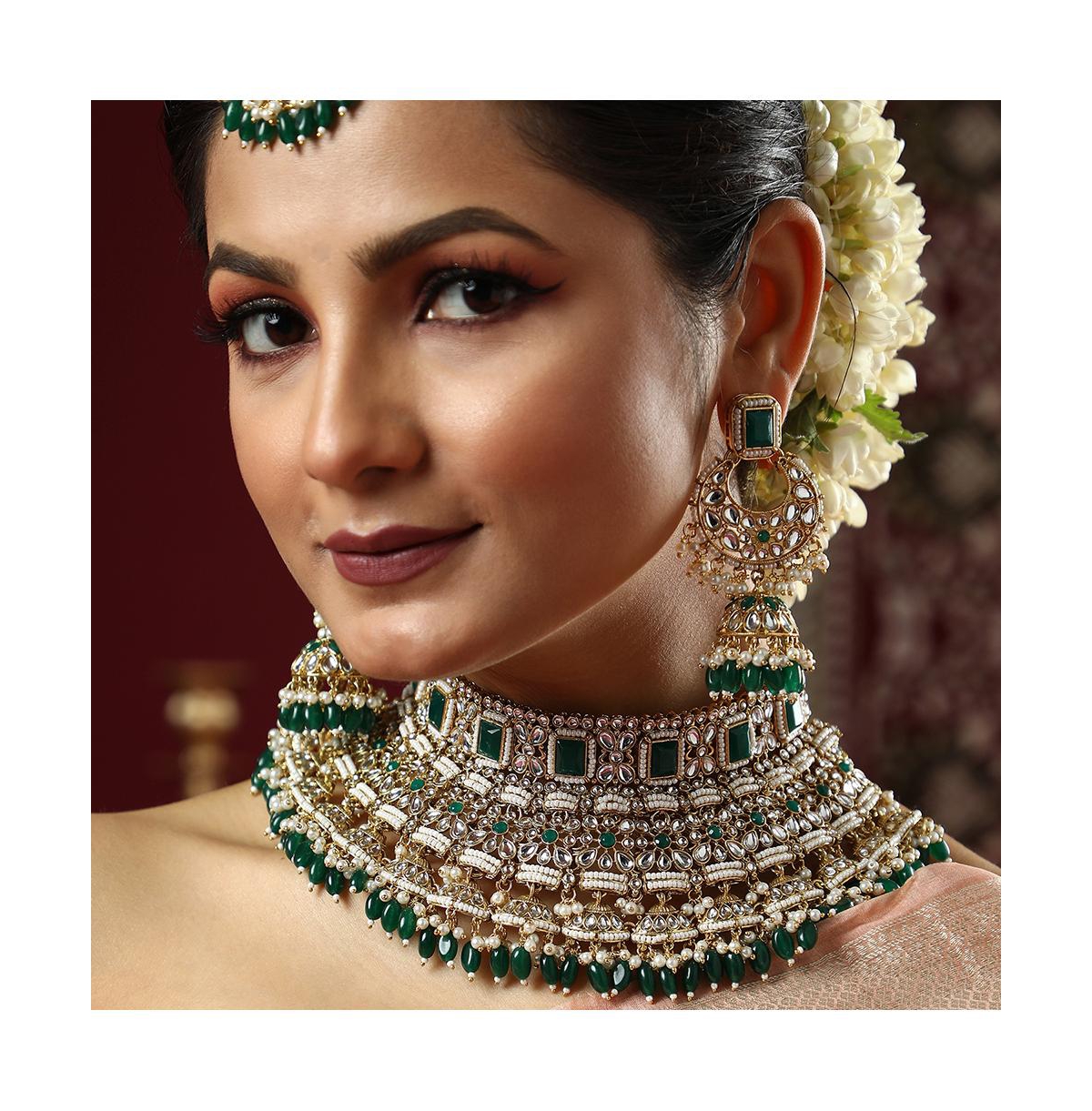 Sohi Women's The Sultana Jewellery Set In Gold