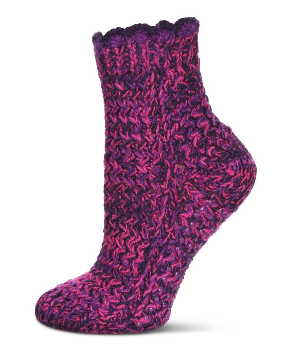 MeMoi Women's Woven Shades Anklet Home Socks