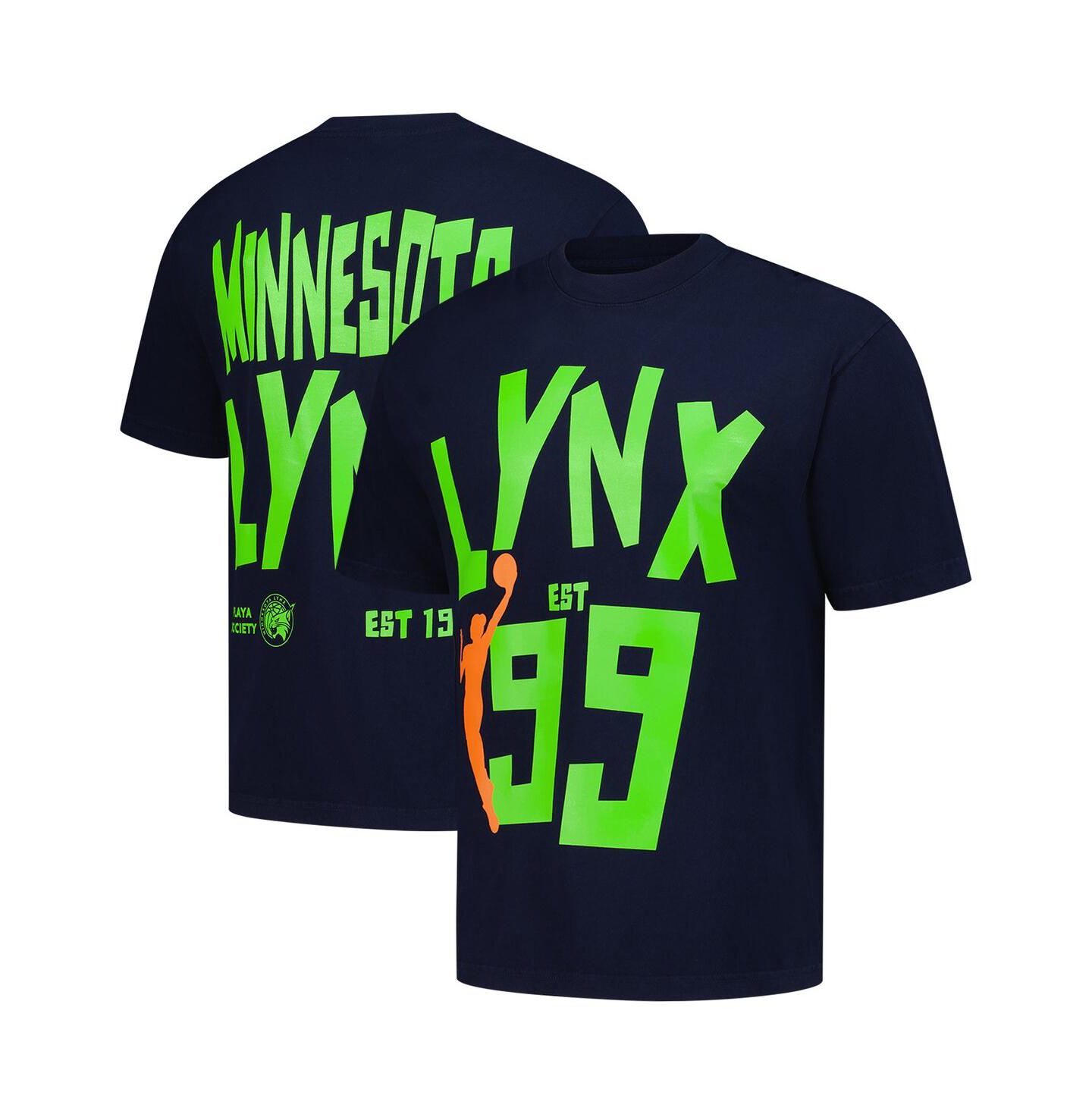 Футболка Playa Society Navy Minnesota Lynx Established 1999 Premium — фото 1
