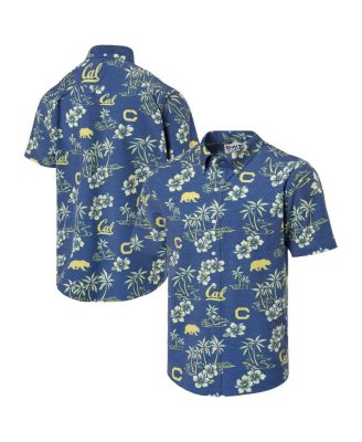 Reyn Spooner - Men's Navy Cal Bears Kekai Classic Tri-Blend Button-Down Shirt