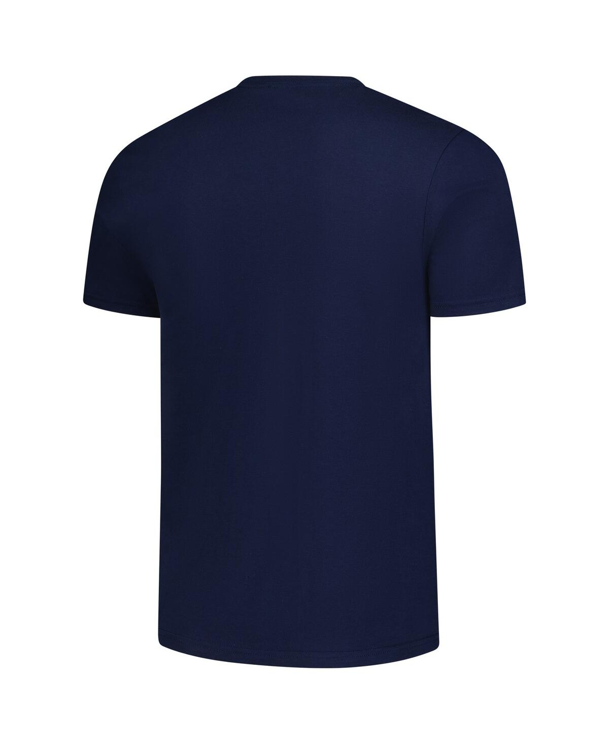 Stitches Men's And Women's Caitlin Clark Navy Indiana Fever Dynasty Apparel Player Name Number Logo T-shirt In Blue