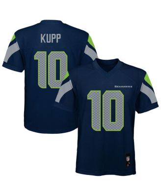 Outerstuff - Big Boys and Girls Cooper Kupp College Navy Seattle Seahawks Replica Player Jersey
