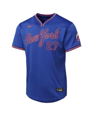 Big Boys and Girls Mark Vientos Royal New York Mets Alternate 2 Limited Jersey