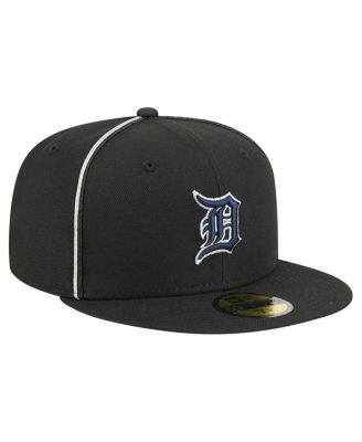 Men's Black Detroit Tigers Soutache 59FIFTY Fitted Hat