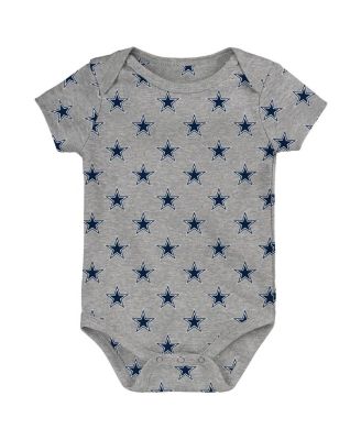 Newborn 3-Piece Dallas Cowboys Little Tike Bodysuit Set