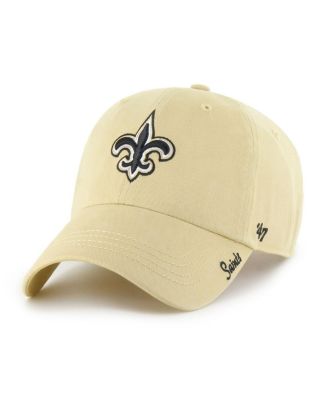 '47 Brand - Women's&nbsp;Gold New Orleans Saints Miata Clean Up Adjustable Hat