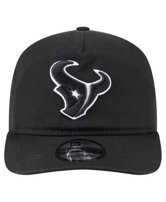 Men's Black/White Houston Texans 19TWENTY Adjustable Hat