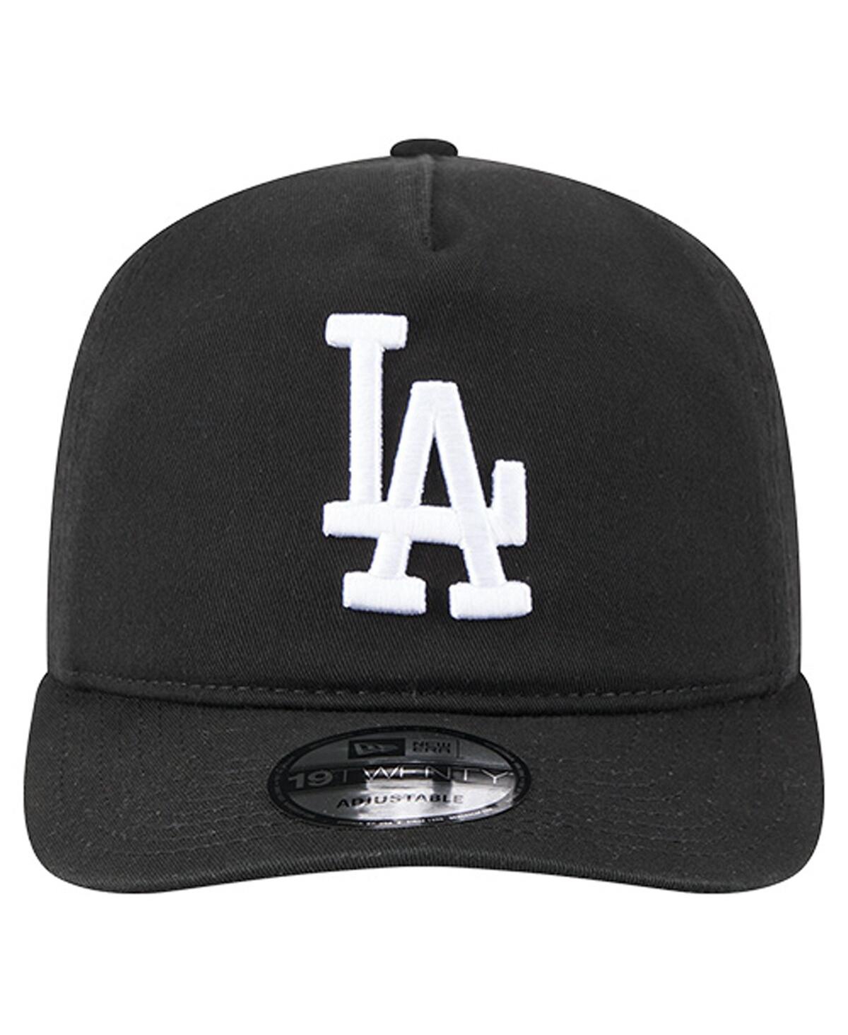 New Era Men's Black/White Los Angeles Dodgers 19TWENTY Adjustable Hat