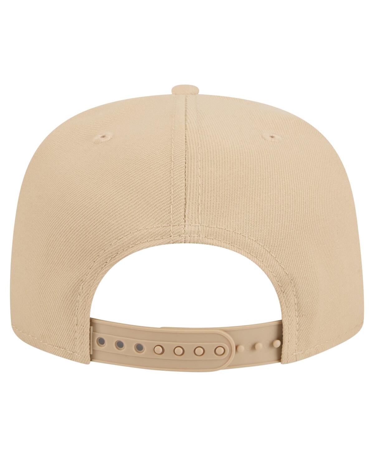 New Era Men's Light Beige Las Vegas Raiders Color Pack A-frame 9fifty Snapback Hat In Multi