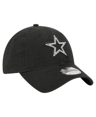Men's Black Dallas Cowboys Stamp 9TWENTY Adjustable Hat
