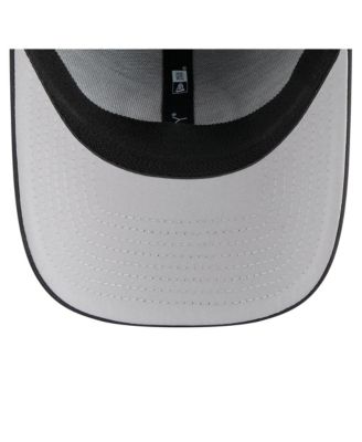 Men's Black Pittsburgh Steelers Perforated 39THIRTY Flex Hat